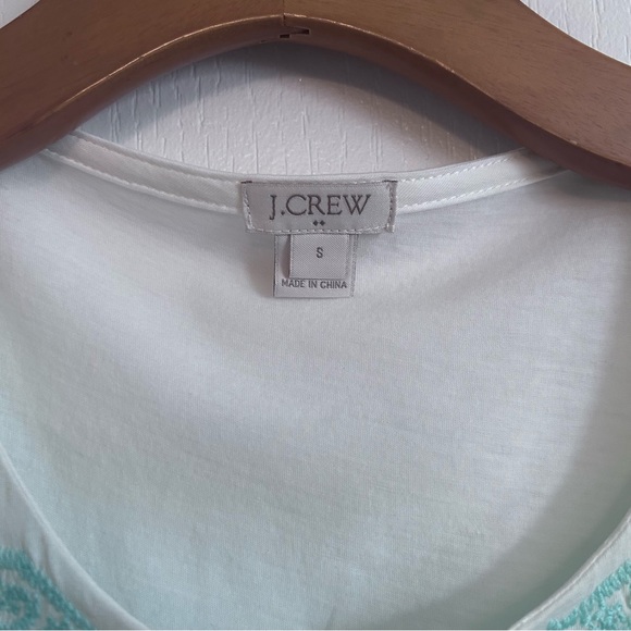 J Crew Tank Embroidery Detail Size Small - Picture 3 of 3